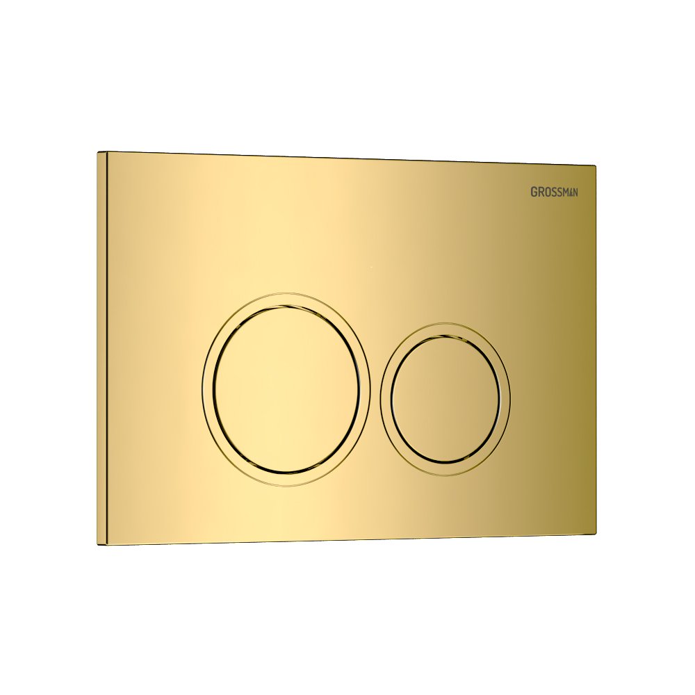 Кнопка смыва Grossman Galaxy 700.K31.01.300.300 золото глянцевое