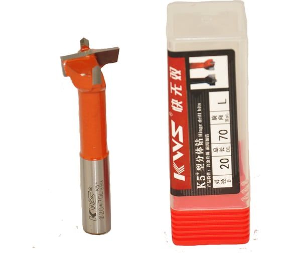 Сверло чашечное KWS HW для станка 20х70.0 L K5+ 11.01.09.FTZ.05+.2070L4