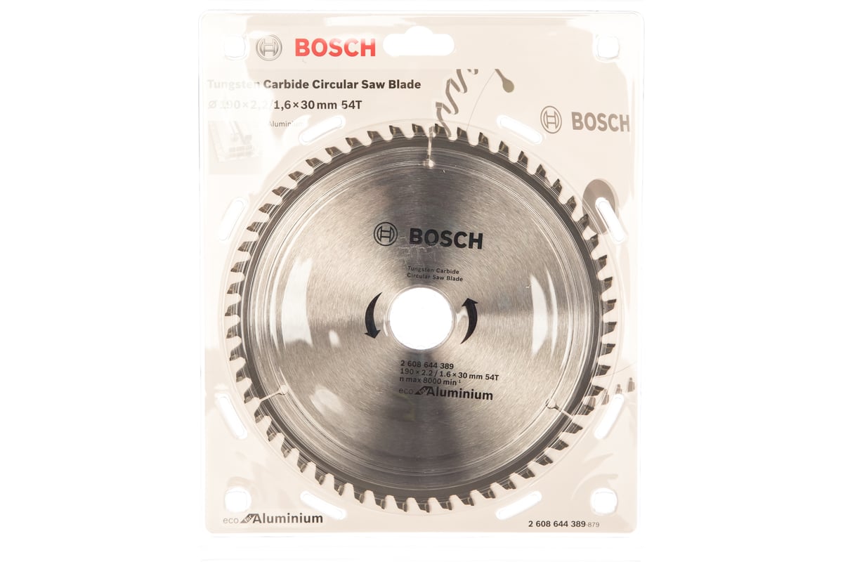 Пильный диск ECO AL (190x30 мм; 54T) Bosch 2608644389