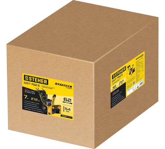 Бензиновый снегоуборщик Steher Extrem 62 см GST-762E