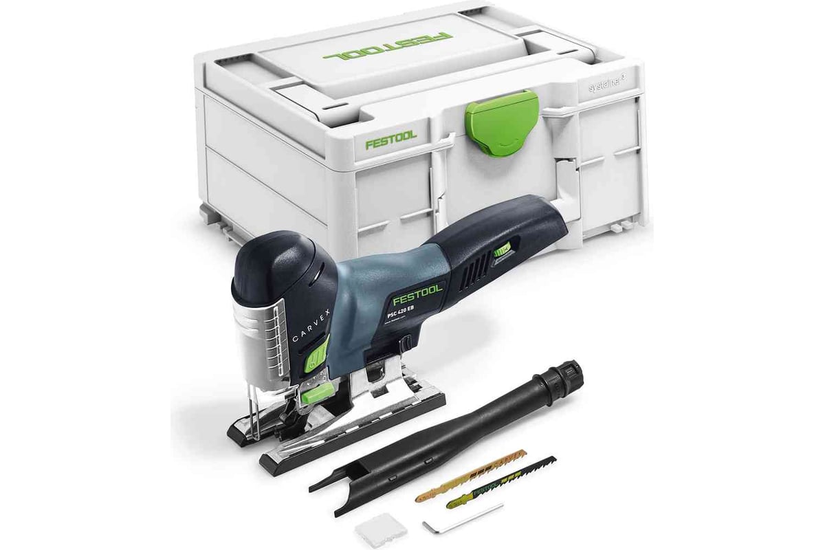 Аккумуляторный лобзик Festool CARVEX PSС 420 EB-Basic 576521