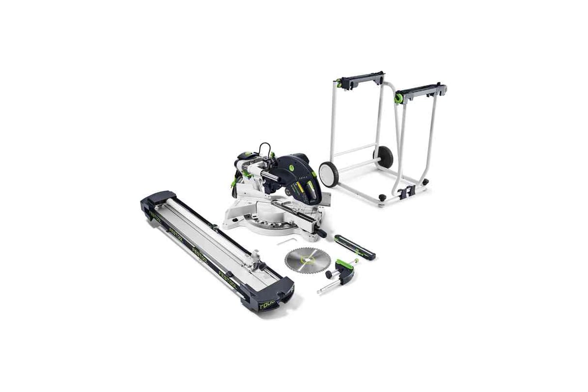 Торцовочная пила с механизмом протяжки Festool KS 120 REB-Set-UG 575313