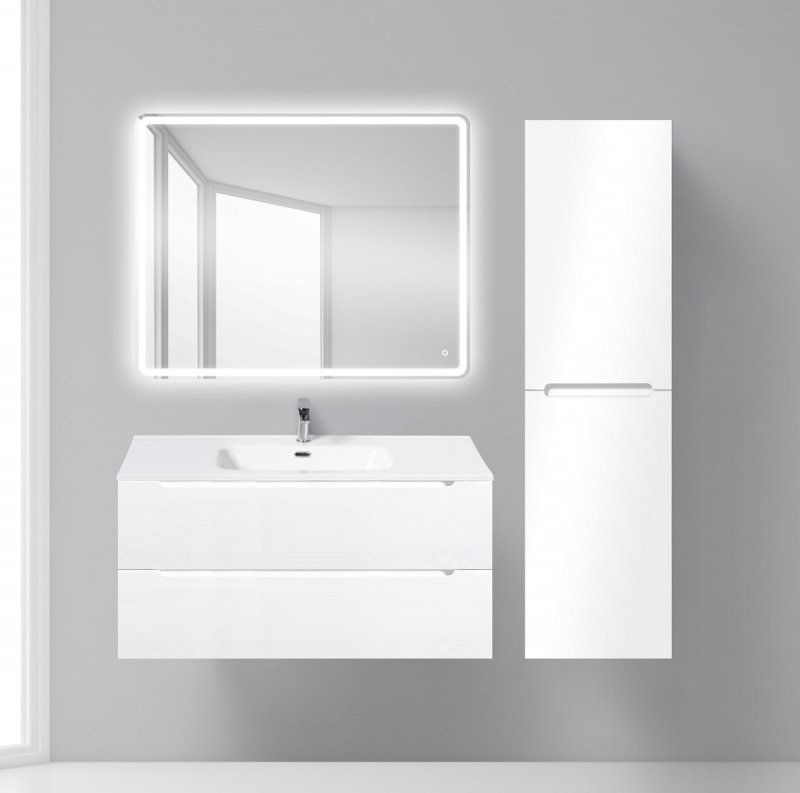 Мебель для ванной BelBagno Etna 100x46x50 см Bianco Lucido