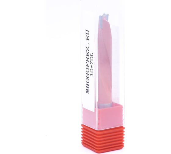 Сверло присадочное монолитное глухое ZY-90219L (10х70 мм; хв-к 10 мм; левое вращение) МНОГОФРЕЗ 6680