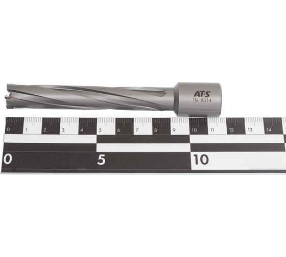 Сверло корончатое TCT, L=80 мм, d=14 мм AT-S TN8014