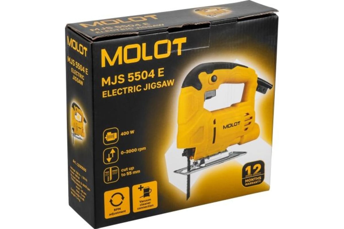 Лобзик электрический Molot MJS 5504 E в кор. 1335500