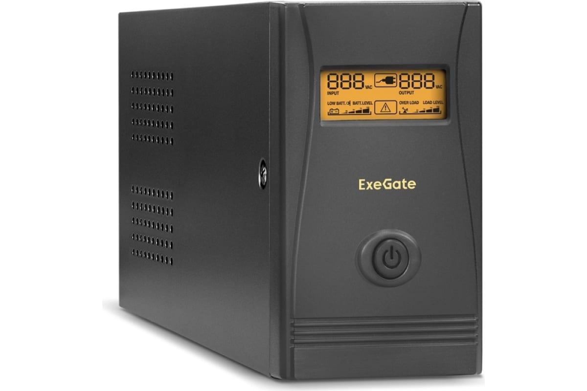 Источник бесперебойного питания Exegate Power Smart ULB-8/IEC-C13, RJ45/11, Black 285477