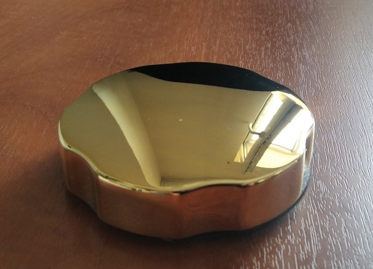 Слив-перелив Vega V55R 60 см золото глянец Гл000025933