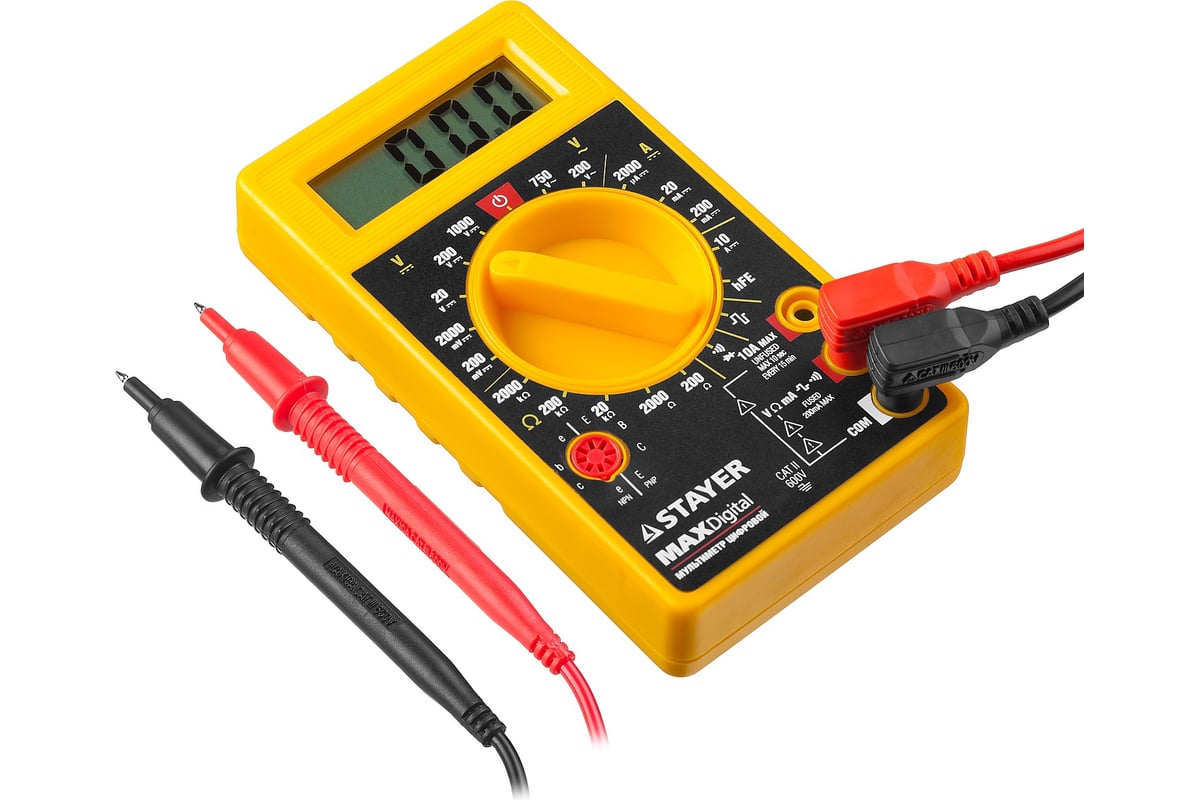 Цифровой мультиметр Stayer MAXDigital 45306