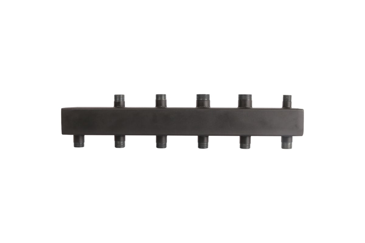 Коллектор Rommer 3/4 отопительных контура, 1х1 1/4 RDG-0016-004034 RG008T2Q20B8I4