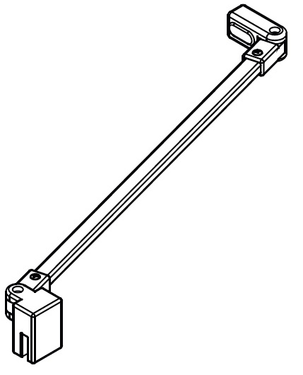 Стабилизатор для душевых ограждений Kermi Cada XS ZDSS VSS CK120VK