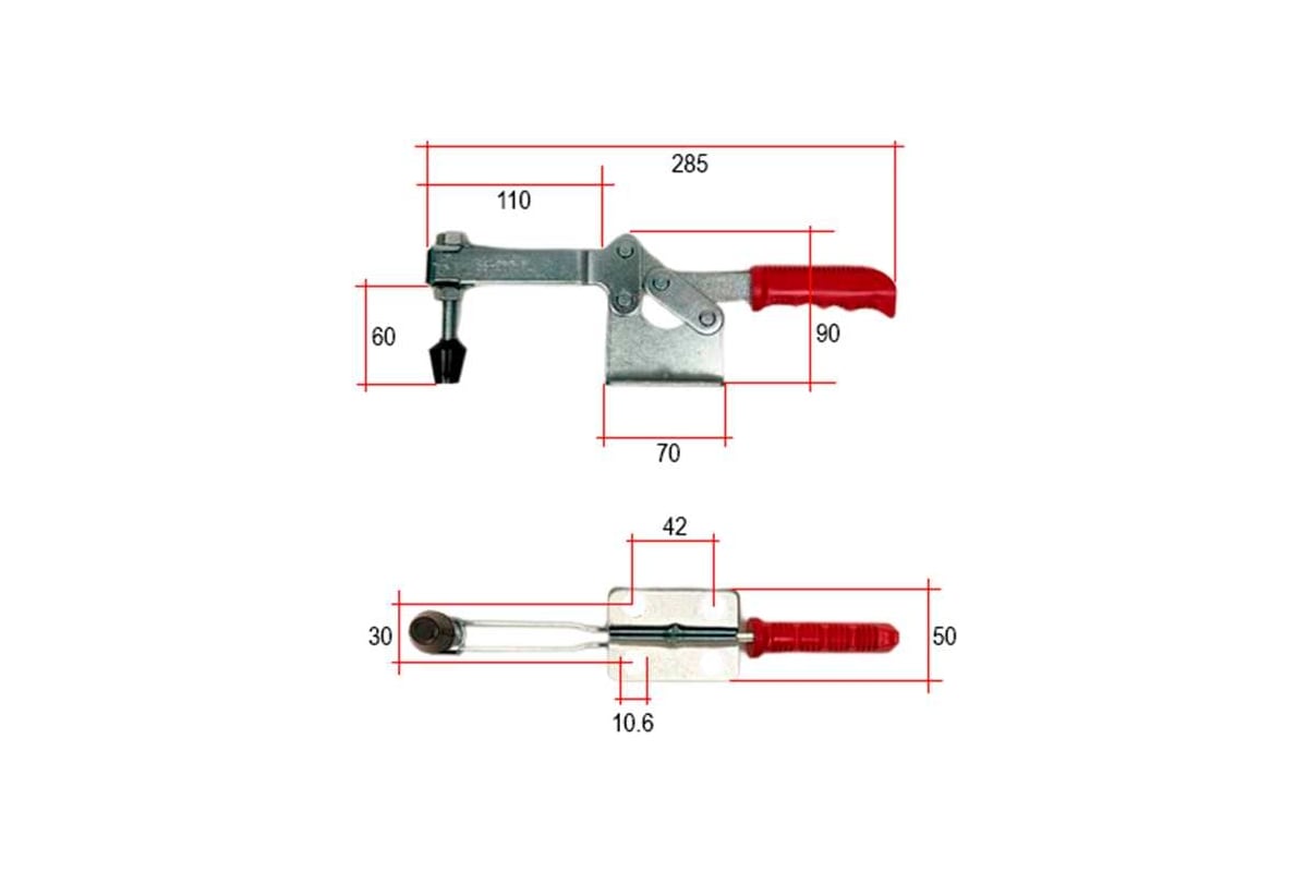 Механический прижим Uniq tool (Goodhand) CS-200-WL
