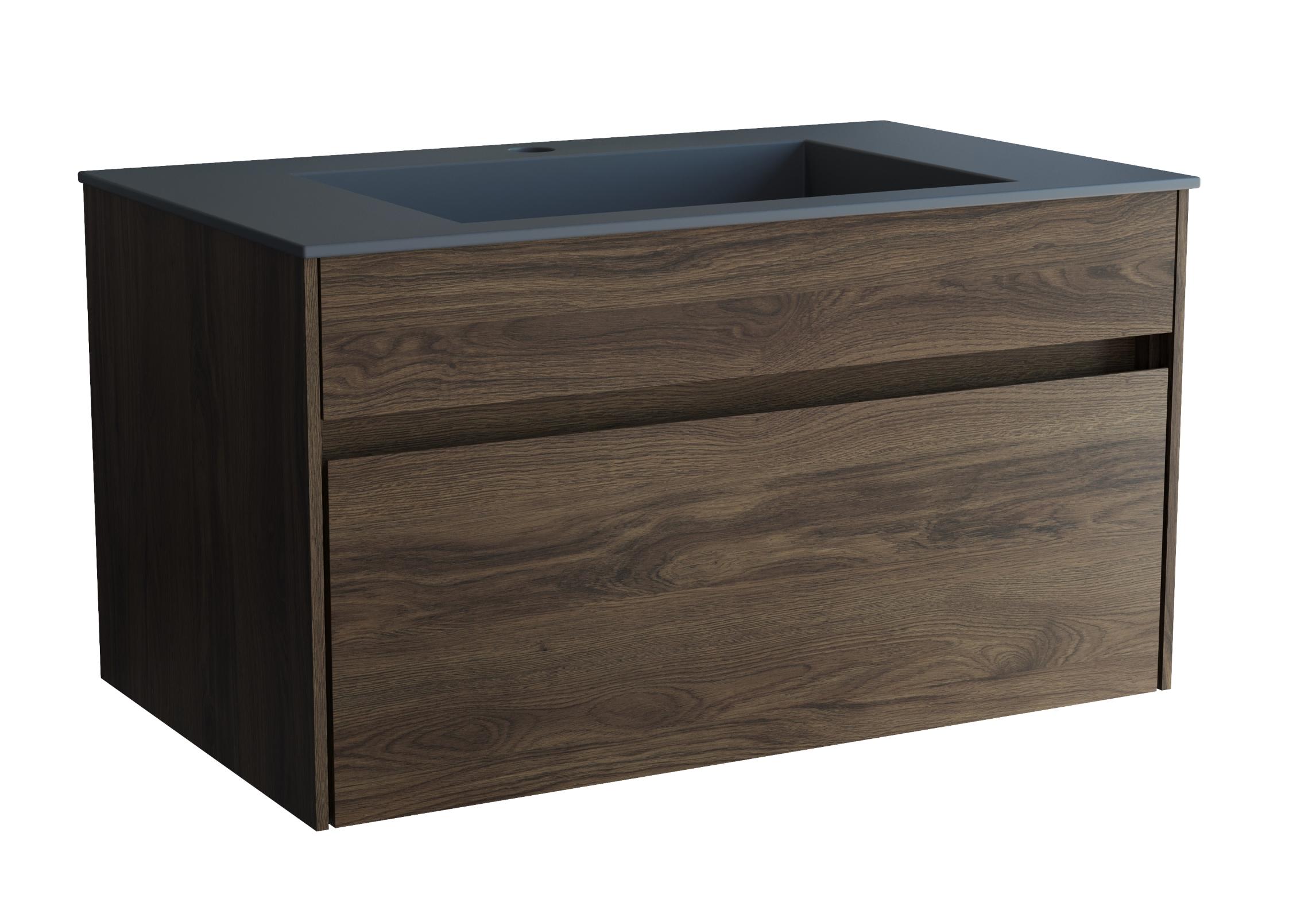 Мебель для ванной Vincea Chiara new 80 см C.Oak