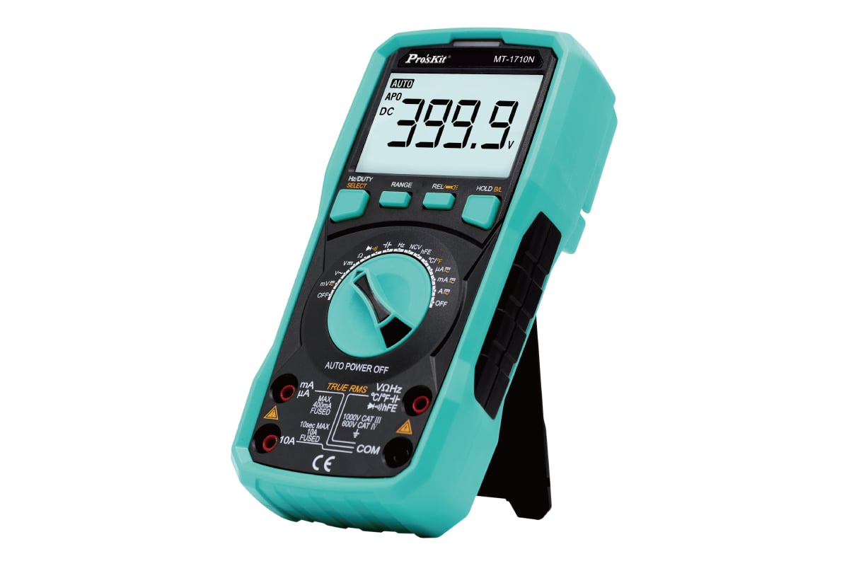 Мультиметр цифровой с автоматическим диапазоном ProsKit MT-1710N TRUE RMS С00040319