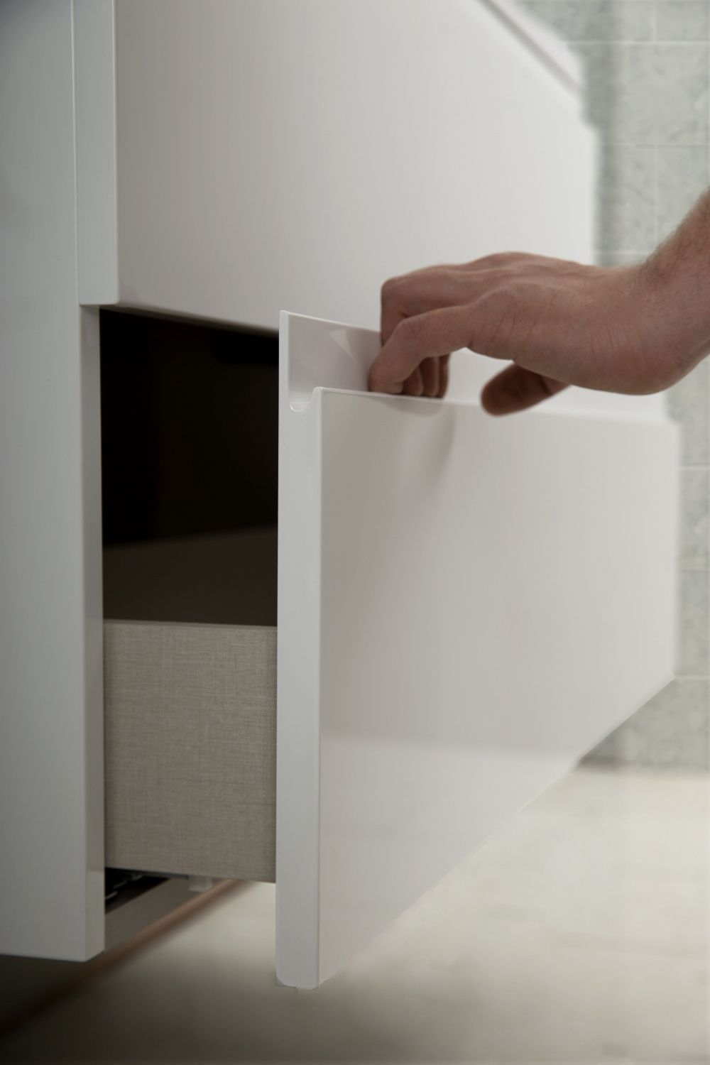 Мебель для ванной Art&Max Bianchi 100 см, белый глянец