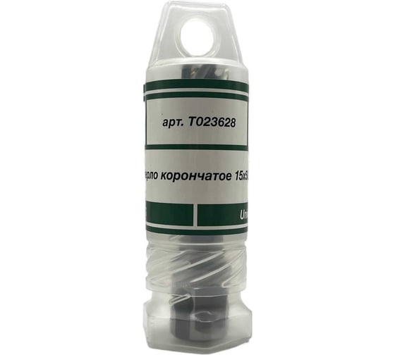 Сверло корончатое TORNERI 15х50 мм, HSS, Universal / Weldon 19 Т023628