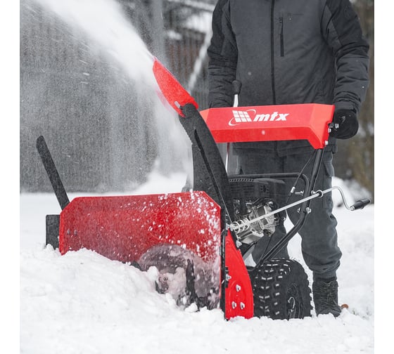 Бензиновая снегоуборочная машина MTX STK 620, 212cc, ручной старт 97645