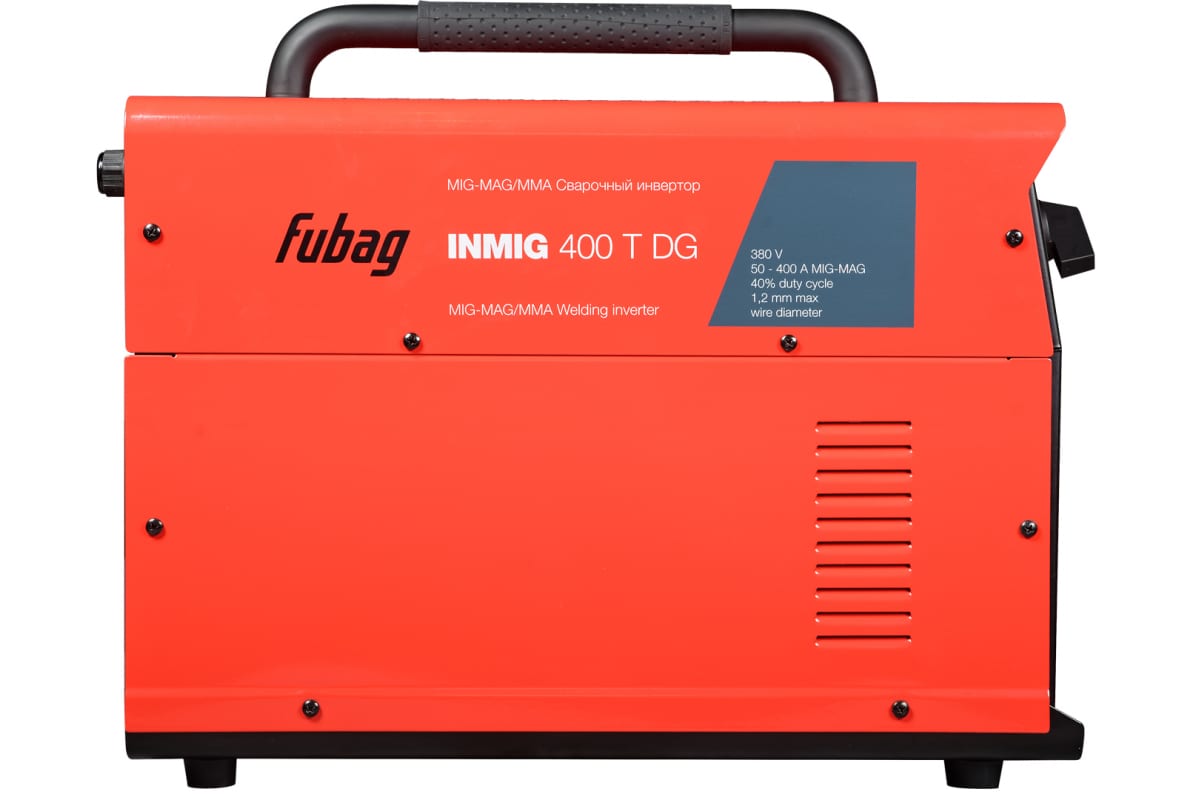 Сварочный инверторный полуавтомат Fubag INMIG 400T DG,DRIVE INMIG DG, шланг пакет, горелка FB 400,31440.2
