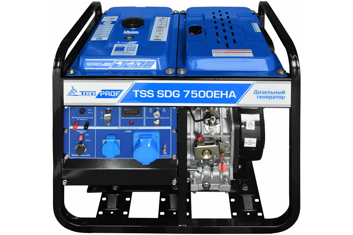 Дизель генератор ТСС SDG 7500EHA 100026