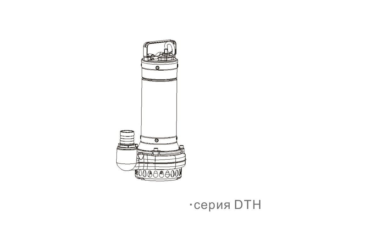 Насос дренажный для горячей воды Aquastrong 1,1кВт H16м Q26м.куб/ч, DHT16-26