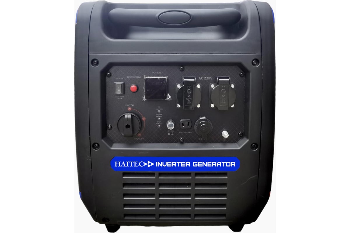 Генератор бензиновый инверторный HAITEC кемпинговый, 3700 Вт HT-GBС3700I