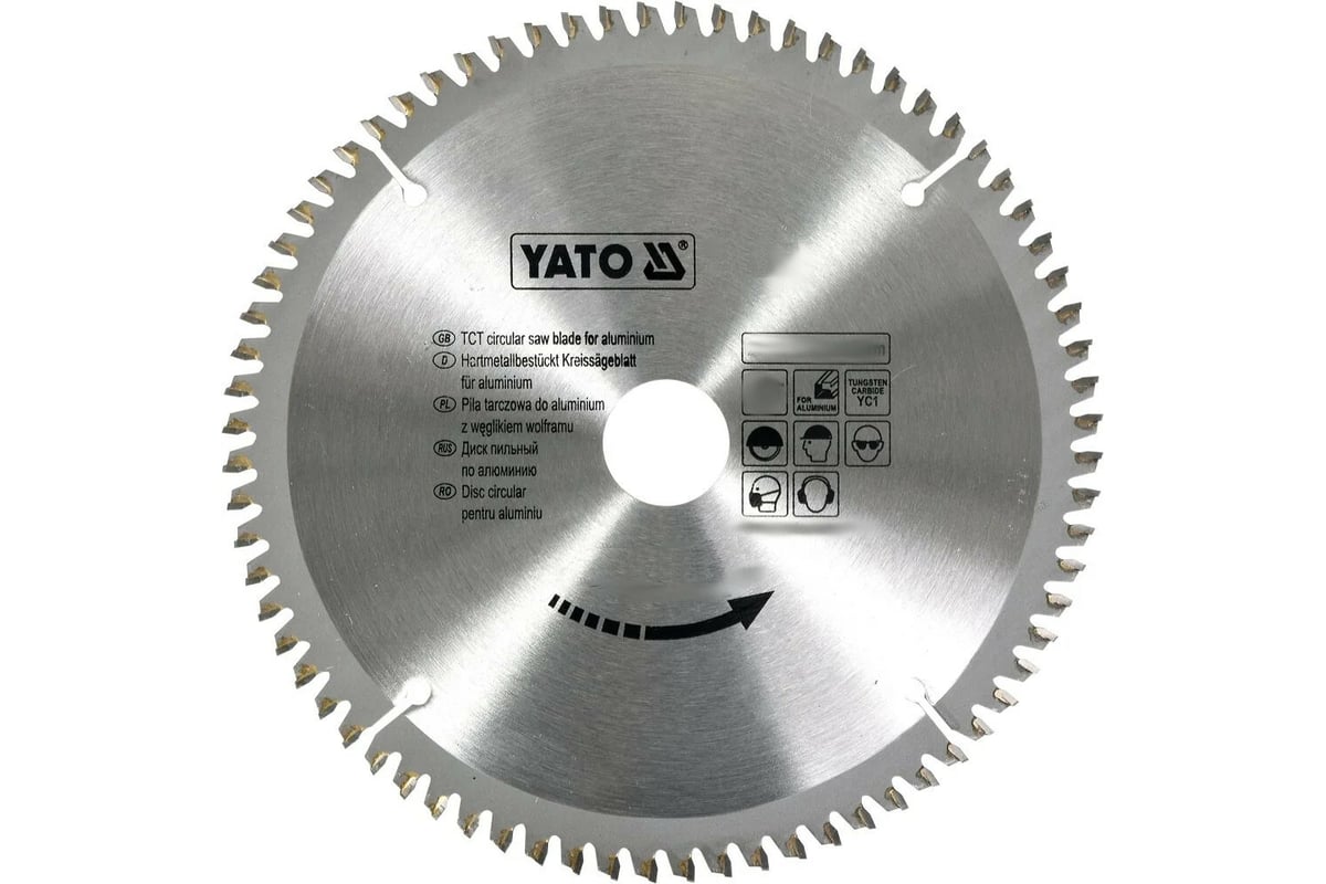 Диск отрезной по алюминию 300x30x3x2.2 мм, 100Т Yato YT-6097