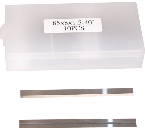 Нож сменный твердосплавный FHONK 85x8х1.5 HW 40 Z=2 (упаковка 10шт) 85815FK07-10