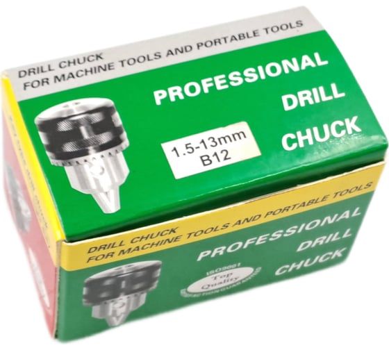 Патрон сверлильный ПС 13 1.5-13 мм, В12, с ключом, исп. R-11 кл.2 TORNERI 045678