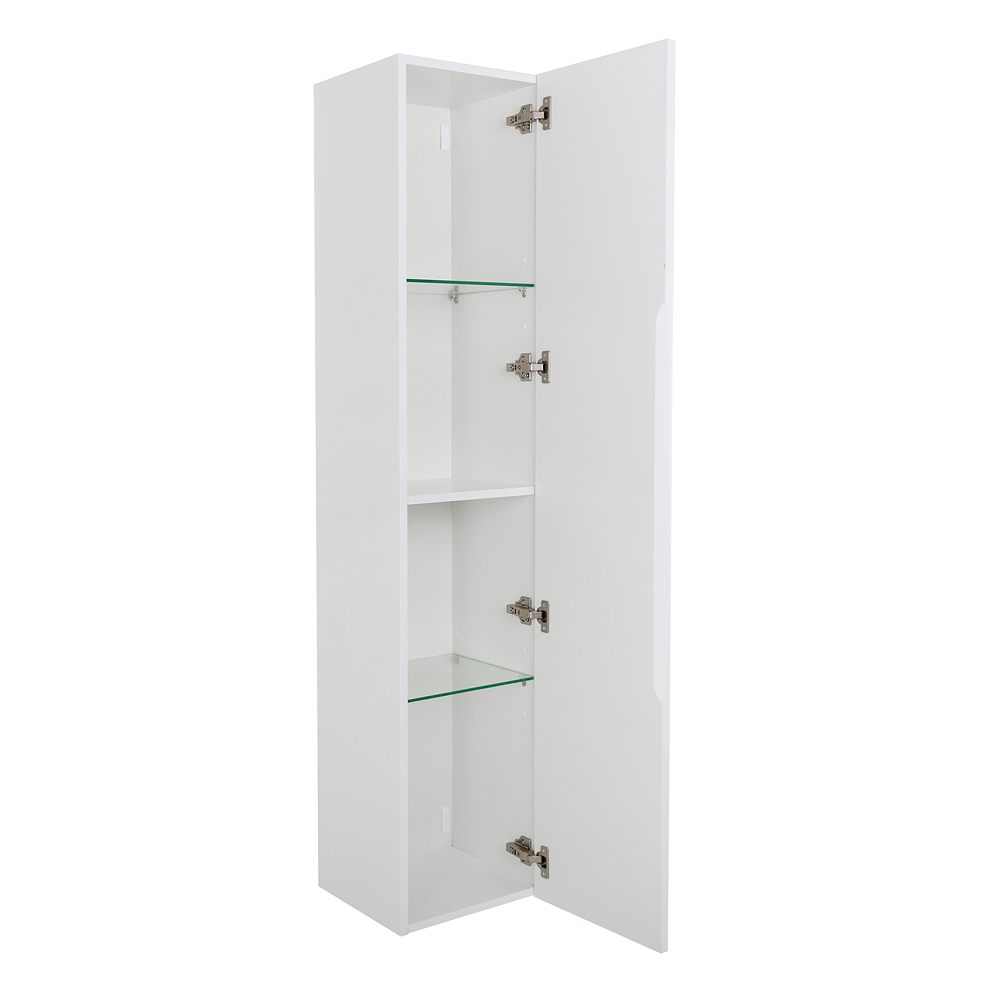 Шкаф пенал BelBagno Uno 33 см Bianco Opaco UNO-1600-1A-SC-BO