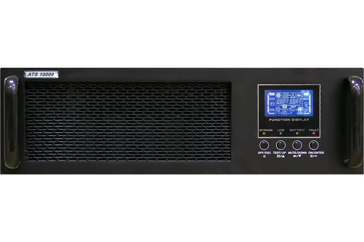 Трехфазный источник бесперебойного питания АТС-КОНВЕРС Ats onepower pro 10,000ва/9,000вт, 3/1 lcd, snmp, usb, rs-232, epo, cиловой модуль ATS 10000 3/1 T-X (R)
