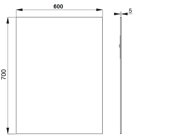 Зеркало Ideal Standard Connect 60 см