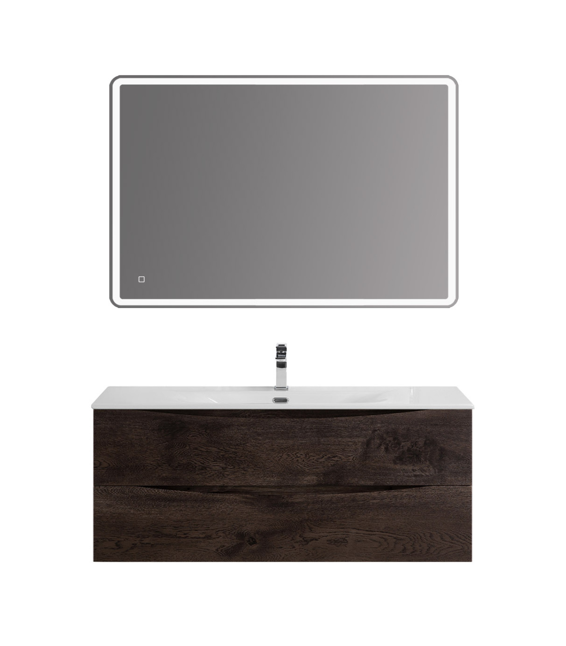Мебель для ванной BelBagno Marino-Cer-N 120 см Rovere Nature Grigio