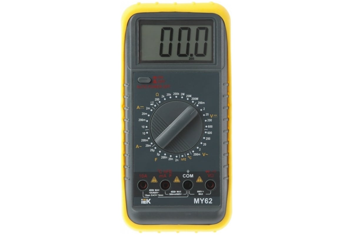 Цифровой мультиметр IEK Professional MY62 1837561 TMD-5S-062