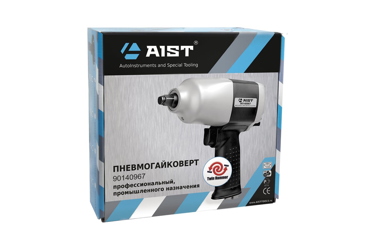 Пневмогайковерт Aist 1/2" 90140967KI-1450 00-00016638