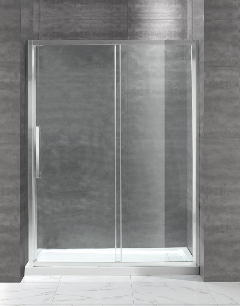 Душевая дверь Cezares LUX-SOFT-W-BF-1-140-C-Cr-IV 140x200 прозрачная, хром