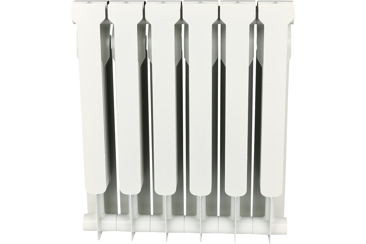 Биметаллический радиатор Rommer Profi BM 500 BI500-80-80-150 6 секций RAL9016 82488