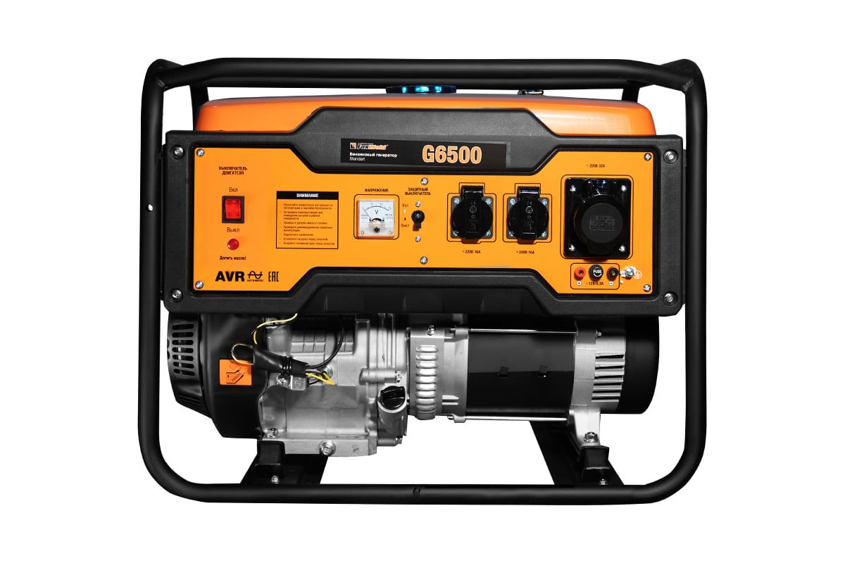 Бензиновый генератор Foxweld Standart G6500 7241