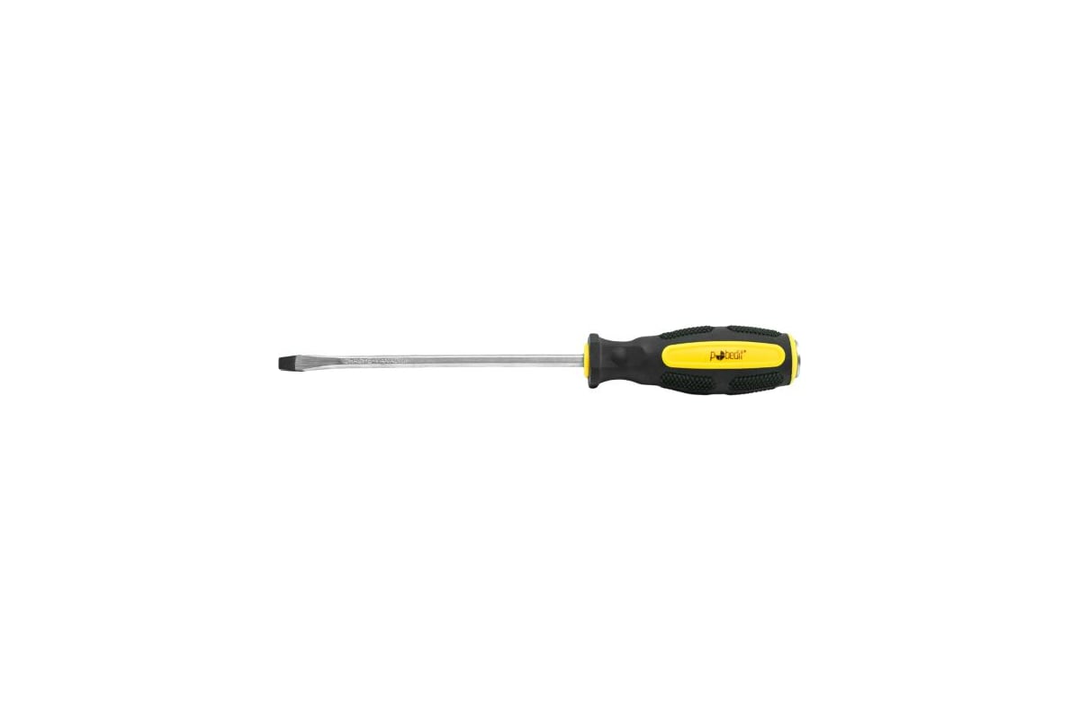 Отвертка шлицевая ударная Pobedit Expert Cr-V, SL6х150 мм 2567615