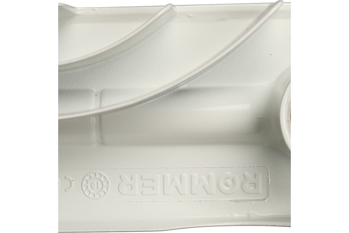 Биметаллический радиатор Rommer Optima BM 500 4 секции RAL9016 89570