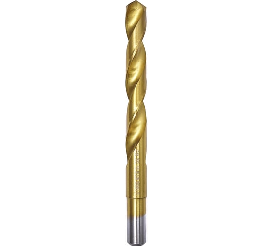 Сверло по металлу Профоснастка 27,5 мм КМ3 HSS M2 TIN/118 DIN 345, 1 шт., №2142 30205142