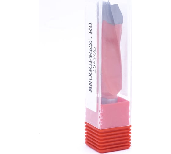 Сверло присадочное усиленное глухое KJ2-A50211L (15х70 мм; хв-к 10 мм; левое вращение) МНОГОФРЕЗ 6651