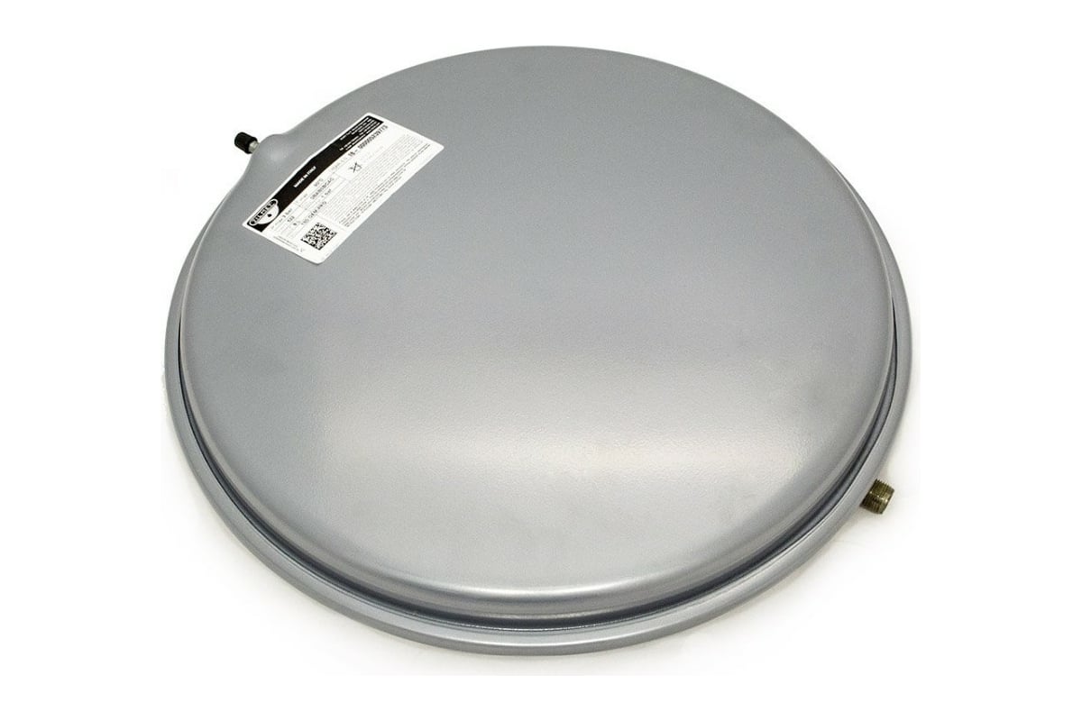 Расширительная емкость Zilmet OEM- PRO 8 л, d=416 мм, h=75 мм, 3 Бара, 3/8", -10 +99С, (Италия) 13D0000803