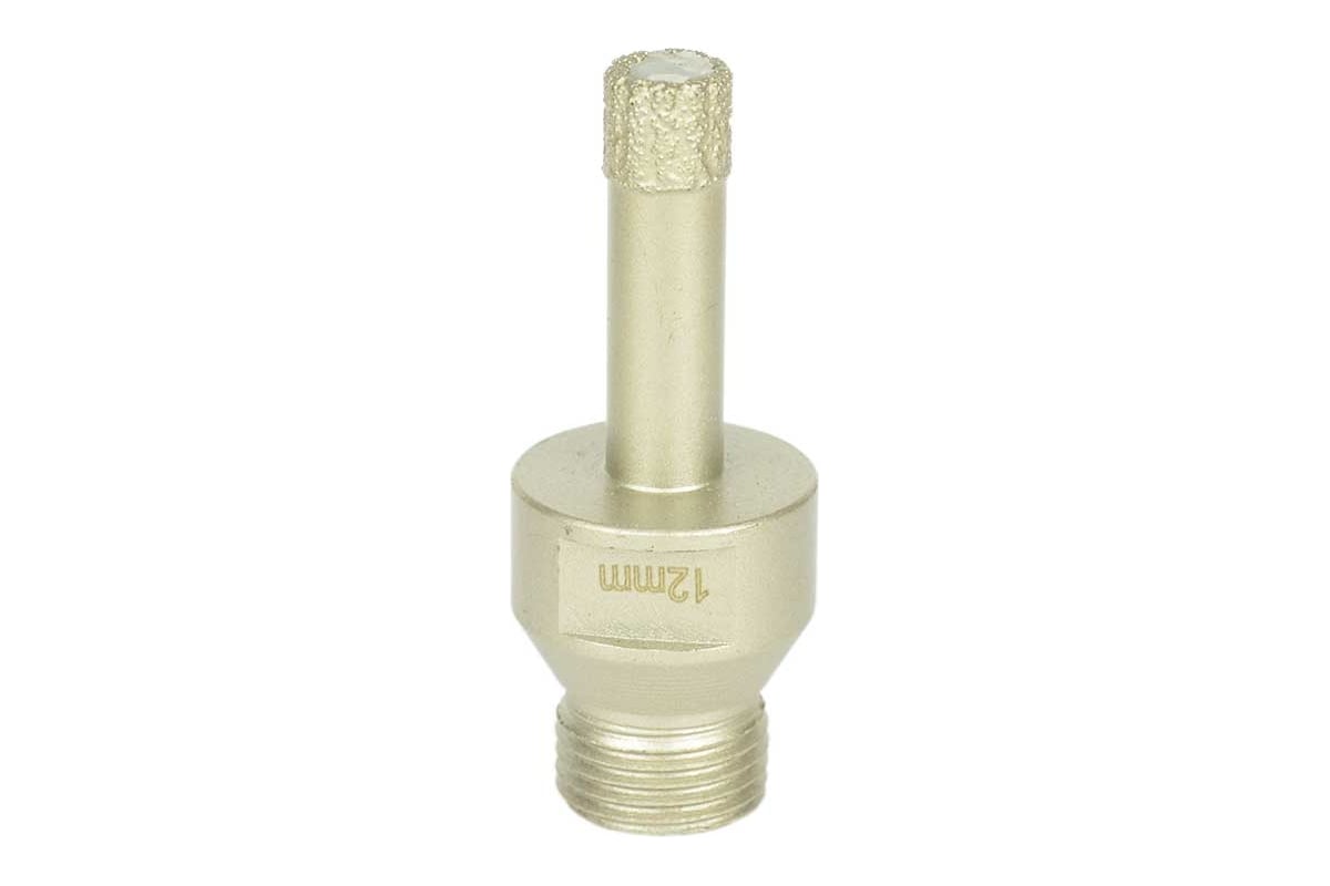 Коронка алмазная, вакуумное спекание (12х40 мм; 1/2"; М14) TECH-NICK TUK 136.600.7016