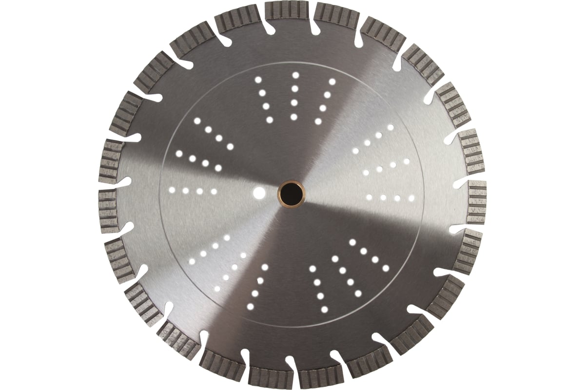 Алмазный диск сегментный 350x25.4/20 мм, 16/3.3 мм EDMAS RS350254