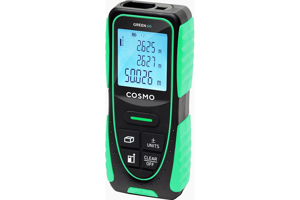 Лазерный дальномер ADA Cosmo 60 GREEN с функцией уклономера А00629