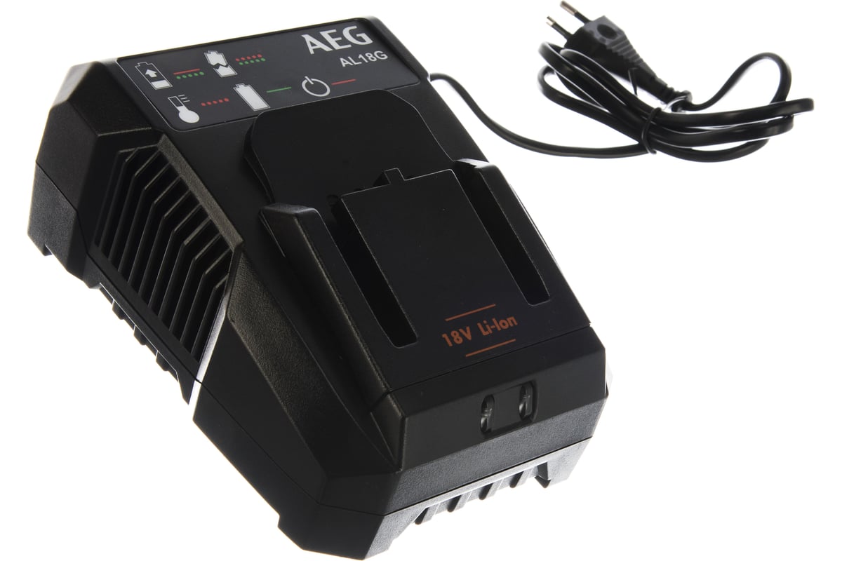 Аккумулятор (18 В; 2.0 А*ч; Li-Ion) + зарядное устройство SETL1820AL AEG 4935478072