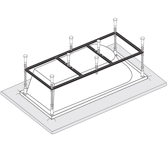 Каркас VagnerPlast 170x80 универсальный