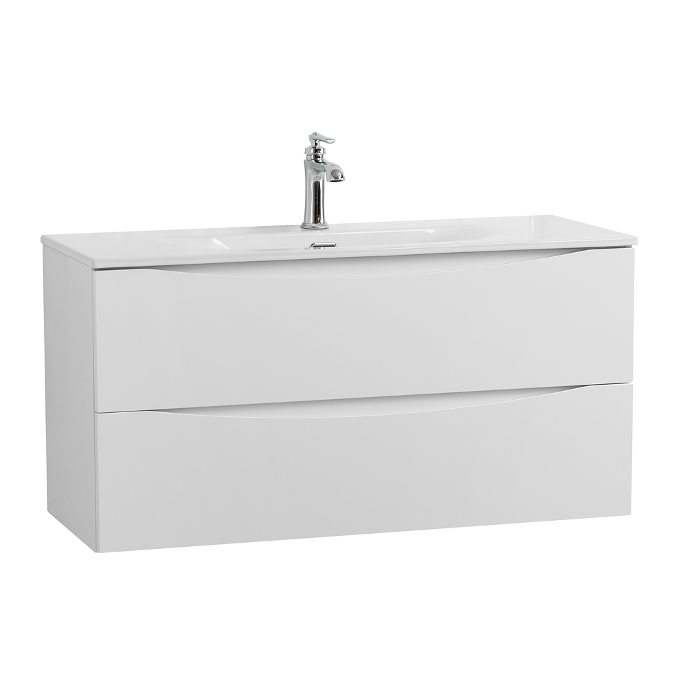 Мебель для ванной BelBagno Marino-Cer-Mini 90 см Bianco Lucido