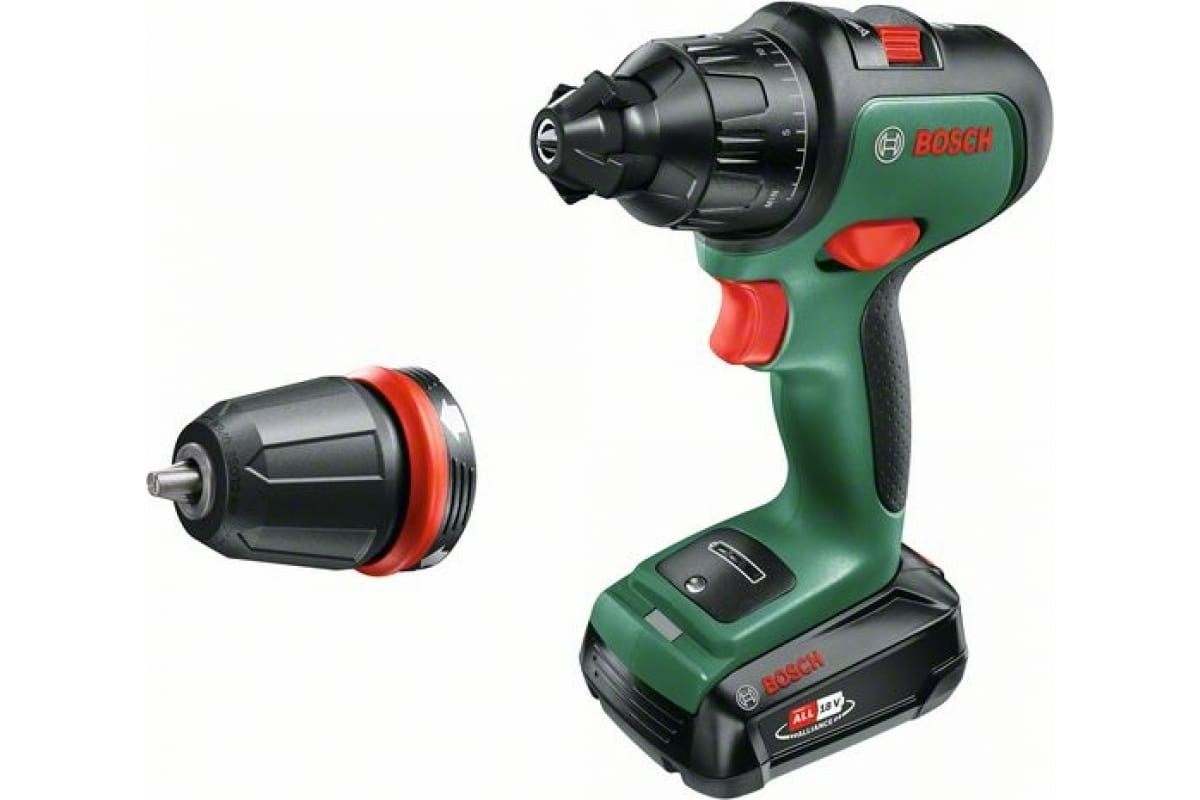 Аккумуляторная ударная дрель-шуруповерт Bosch AdvancedImpact 18 06039B5109