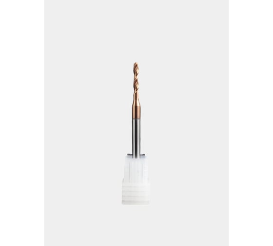 Сверло твердосплавное ц/х РОСИНСТРУМЕНТ 2.6x4х16x62 3D без подачи СОЖ TiSiN 326041662